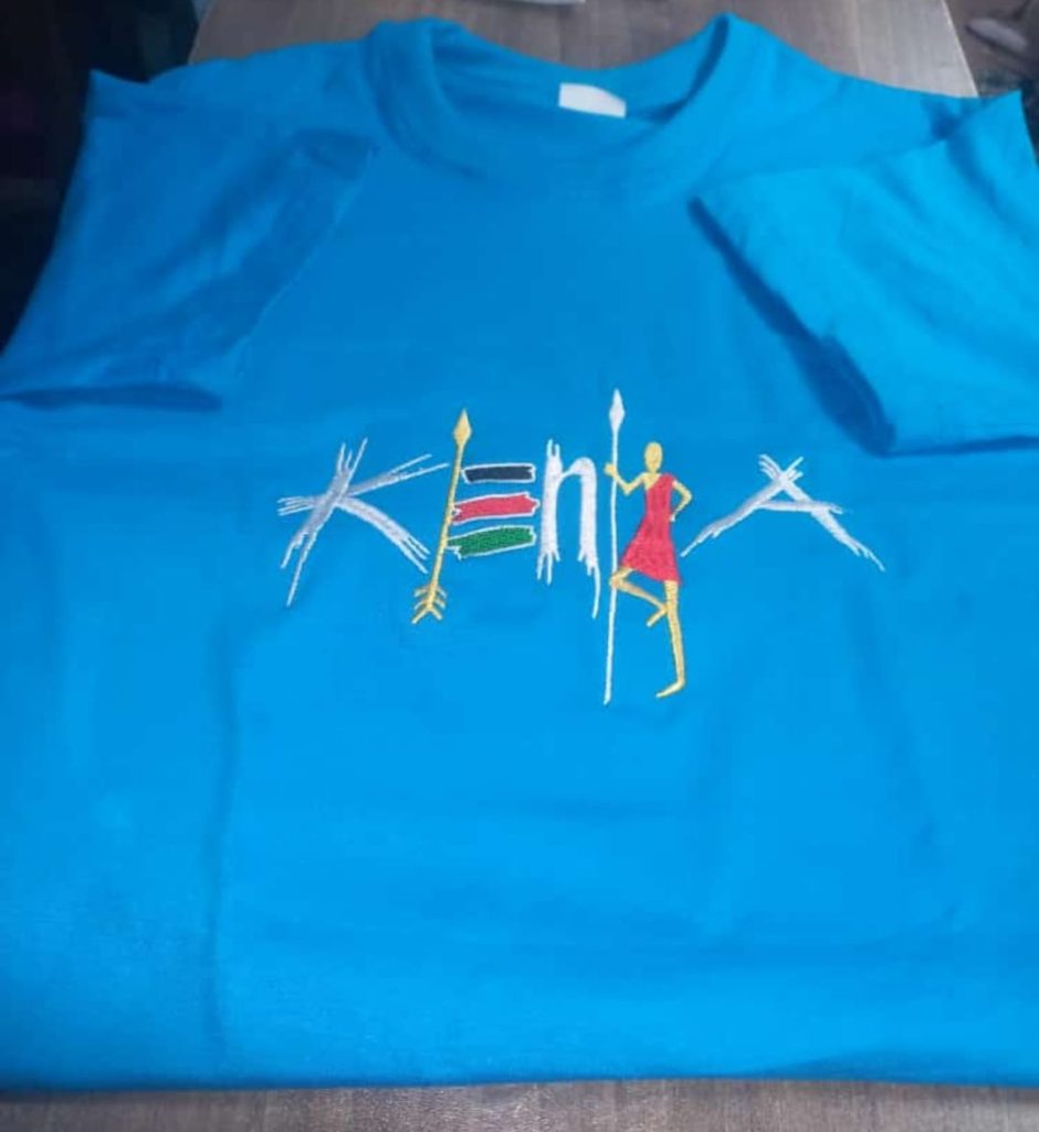 CUSTOM MADE EMBROIDERED T-SHIRTS