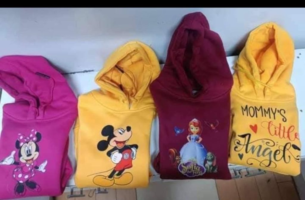 CARTOON/CUSTOM BRANDED KIDS HOODIES